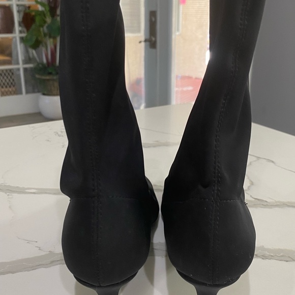 Lemon Drop Boots woman black ankle boots size 7 - Picture 2 of 5